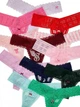 Адвент календарь трусиков Victoria's Secret 12 Days of Holiday Lacie Thong Panties - Разноцветный - XS - изображение 2