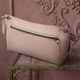 Сумка кросс боді через плече жіноча з натуральної шкіри Vintage leather-23005 Світлий тауп - зображення 14