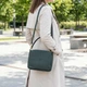 Кожаная сумка для женщин с тремя отделениями Vintage bg229fash77 Зеленый - изображение 2