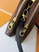 Сумка жіноча Louis Vuitton Alma коричнева (059) - зображення 6