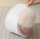 Slippers Женские домашние тапочки с мехом — тёплые, мягкие, закрытые тапочки для дома 36–37, серые KT8003841 - изображение 5