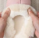 Slippers Женские домашние тапочки с мехом — тёплые, мягкие, закрытые тапочки для дома 36–37, серые KT8003841 - изображение 8