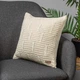 Наволочка вязаная Home Line Tonk Line Косы Кремовая 40х40 см (193264 HL) - изображение 2