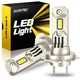 LED лампы H7 100W 6500K для авто – яркое белое освещение и надежная замена галогена - изображение 1