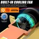 LED лампи H7 90W з активним охолодженням та Canbus, 2 шт для яскравого світла - зображення 2