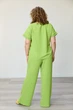 Костюм жіночий Estilo повсякдений-casual креп салатовий 02-117 54р - зображення 2