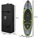 Надувная SUP-доска Trizand 350 см до 170 кг весло сиденья насос - изображение 8