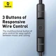 Навушники Baseus Encok CZ17 Type-C Wired Earphones A00170000113-Z1 Black - зображення 5