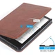 Обкладинка чохол з підставкою NFcase Stand Handstrap Case для Amazon Kindle Colorsoft (2024) 1st Gen (SA59CP) Vintage Brown - зображення 5