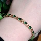 Браслет Xuping Jewelry 5мм длина 17-19см медицинское золото позолота 18К 2408 - изображение 3