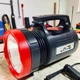 Фонарь аккумуляторный ручной Wimpex WX LED с FM радио, USB 20W, TF, индикатор зарядки, 2 режима работы, переносной светодиодный прожектор Черный (О89Z) - изображение 4