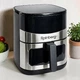 Аеро-фритюрниця Rainberg RB 3800Вт 8.5л мультипіч фритюрниця без олії з антипригарним покриттям (59ZZ) - зображення 1