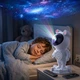 Музичний нічник проектор космосу Astronaut Star з Bluetooth, LED підсвічування 8 режимів, пульт ДУ (8366) - зображення 5