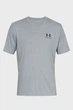 Чоловіча сіра футболка SPORTSTYLE LEFT CHEST SS Under Armour L 1326799-036 - изображение 4