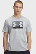Чоловіча сіра футболка UA M BOXED SPORTS UPDATED SS Under Armour S A-C 1386793-011 - изображение 1