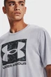 Чоловіча сіра футболка UA ABC CAMO BOXED LOGO SS Under Armour 3XL 1361673-011 - зображення 4