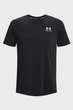 Чоловіча чорна футболка UA LOGO EMB HEAVYWEIGHT Under Armour XXL 1373997-001 - изображение 5