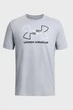 Чоловіча сіра футболка UA GL FOUNDATION UPDATE SS Under Armour XL 1382915-011 - изображение 3