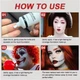 Кремовый грим Veronni белый Matte Light 37 мл, матовый грим для лица и тела - изображение 5
