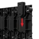 Панель для инструментов Qbrick пластик черная 515x386x20 мм набор 2 шт (724083) - изображение 6