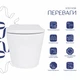 Подвесной унитаз Qtap керамика 490х365х325 мм белый с сиденьем Soft-close (692274) - изображение 3
