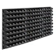 Панель перфорована Kistenberg пластикова 156х78 см чорна 162 контейнери (723835) - зображення 1