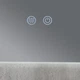 Зеркало Qtap алюминиевое 800х700 мм LED подсветка антизапотевание Touch (692303) - изображение 4
