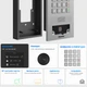 IP-видеопанель многоабонентская 2Mp Akuvox S532 с экраном 2.8", считывателем EM-Marine / Mifare / NFC / BLE (00-00002412) - изображение 4