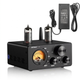 Усилитель звука AIYIMA T9 Tube Amplifier (TPA3250) Black + блок питания 24V - изображение 1