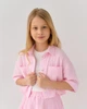 Детский костюм из муслина:рубашка и юбка-шорты Bosskids (2242рож) Рост 116 см Розовый - изображение 6