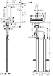 Смеситель для кухонной мойки с выдвижным душем HANSGROHE AQUNO SELECT M81 73830670, черный матовый - изображение 2