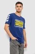 Футболка AGER 5XL Синий 244R2530 - изображение 3