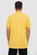 Поло мужское однотонное, цвет желтый, 5XL, 244R5015 - изображение 4