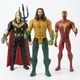 Игровой набор больших фигурок Thor, Aquaman, Spider-Man Red - супергерои 30 см (3 шт) со звуком и светом - изображение 1