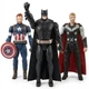 Игровой набор больших фигурок Batman, Captain America, Thor - супергерои 30 см (3 шт) со звуком и светом - изображение 1