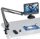 Цифровий мікроскоп Andonstar AD109A 10.1" LCD, 260X, 1080P, 56 LED + кільцева підсвітка, пульт, MicroSD 32GB, для пайки PCB/SMD - изображение 1