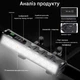 Велосипедна фара Vastfire 17 LED 10000 lm 10000 mAh з PowerBank, Type-C, IP65, дисплей, 4 режими світла - изображение 3