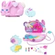 Набор для игры Mattel Polly Pocket компактная сумка Bunny Fun 2в1 с аксессуарами 16 элементов 731572 (194735305599) - изображение 2
