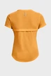 Жіноча жовта футболка UA Streaker SS-ORG Under Armour XS 1361371-814 - зображення 5