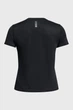 Жіноча чорна футболка UA LAUNCH SHORTSLEEVE Under Armour LG 1382434-001 - изображение 5