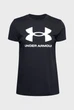 Жіноча чорна футболка Live Sportstyle Graphic SSC Under Armour XXL 1356305-001 - изображение 5