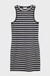 Жіноча темно-синя сукня у смужку STRIPED TANK JERSEY DRESS Gant M 4201531 - изображение 5