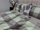 Постільна білизна Green Kilt+Rock Gray, варена бавовна Полуторний розмір, наволочки 50/70 - зображення 3