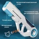 Водяной бластер электрический аккумуляторный с автоматическим набором воды Water Gun Machine детский white-black - изображение 9