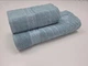 Набір 2 махрові рушники для ванної LUX COTTON AKASYA, бірюза 70*140см + 50*90см - зображення 1