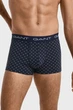 Чоловічі темно-сині боксери (3 шт) MICRO PRINT TRUNK 3 PACK Gant S 902513033 - зображення 4