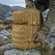 Рюкзак тактичний M-Tac Assault Pack 20L, Coyote - зображення 4