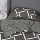 Постельное белье ТЕП Happy Sleep Khaki Angles Ранфорс евро наволочки 50х70 см Хаки (53960200215) - изображение 5