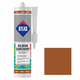 Герметик силиконовой санитарний ATLAS SILTON S 0022 ореховой 280ml - изображение 1