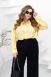Сорочка plus size з софту вільного крою ST-Style 62561 62-64 Жовтий - изображение 1